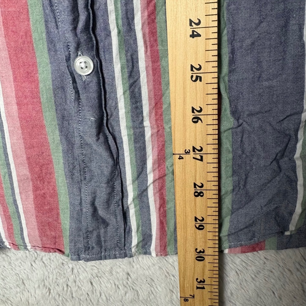 J Crew Madras Striped Button Down Shirt‎ Men Size L Casual Red Blue Work
Preppy - Picture 4 of 7